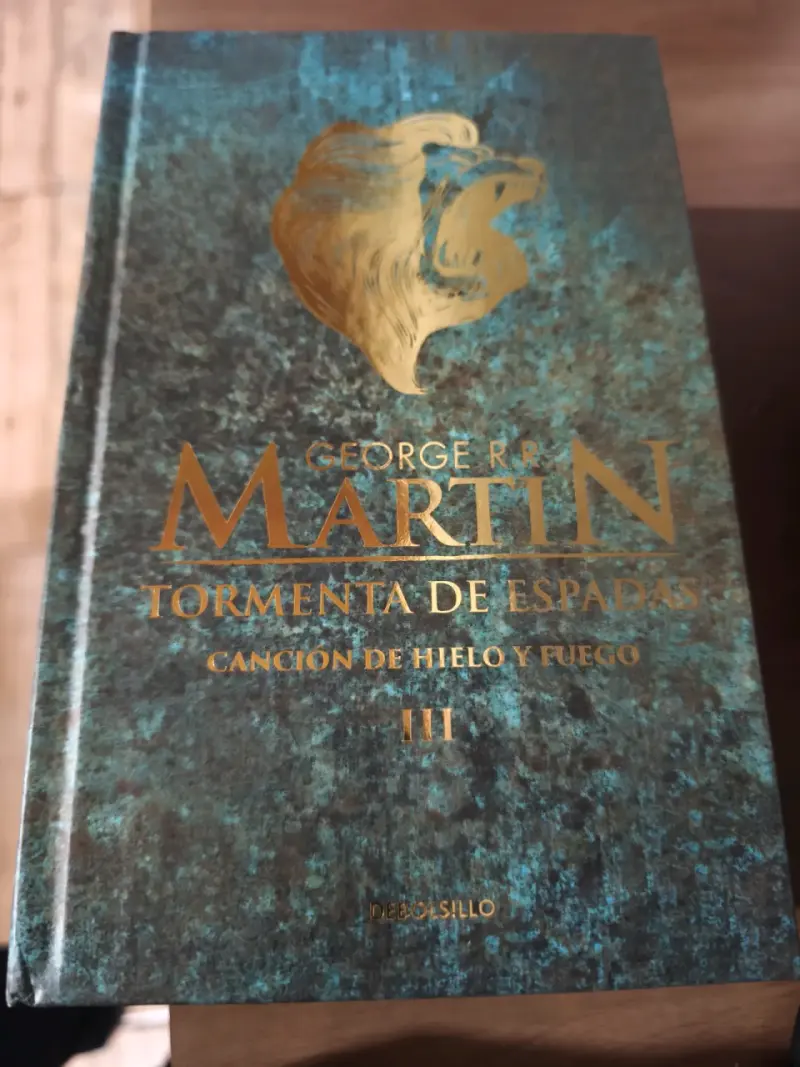 Libro Tormenta de Espadas de George R.R. Martin