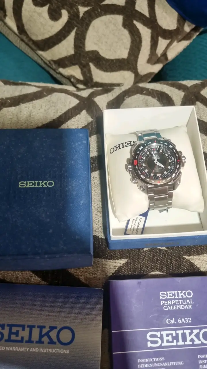 Reloj Seiko Perpetual Calendar Cal. 6A32 - 1