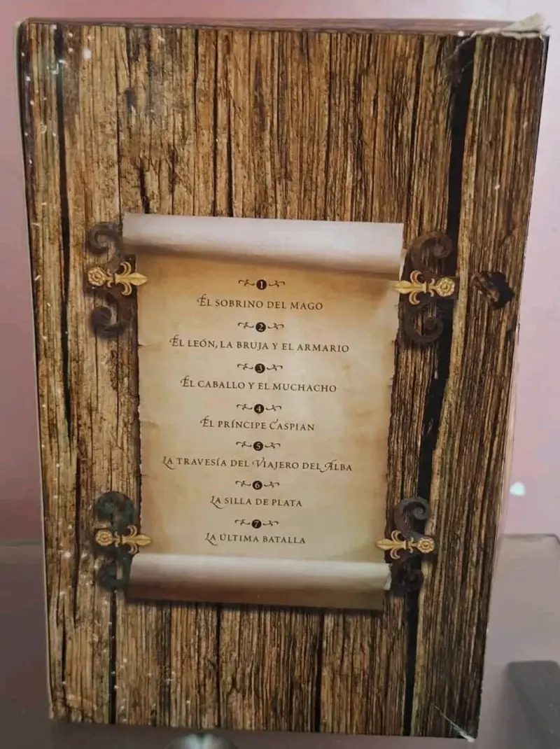 Colección INCOMPLETA Las Crónicas de Narnia - 4