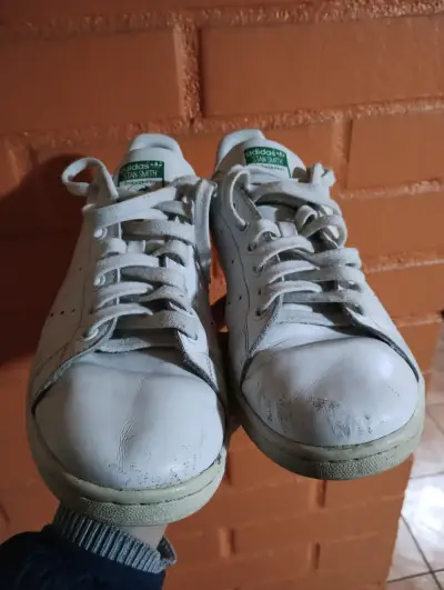 Zapatillas Adidas Stan Smith Blancas Usadas - miniatura 1