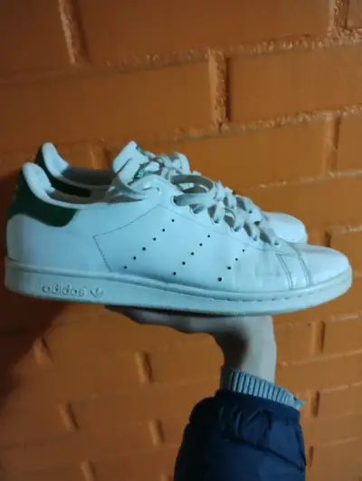 Zapatillas Adidas Stan Smith Blancas Usadas - miniatura 2