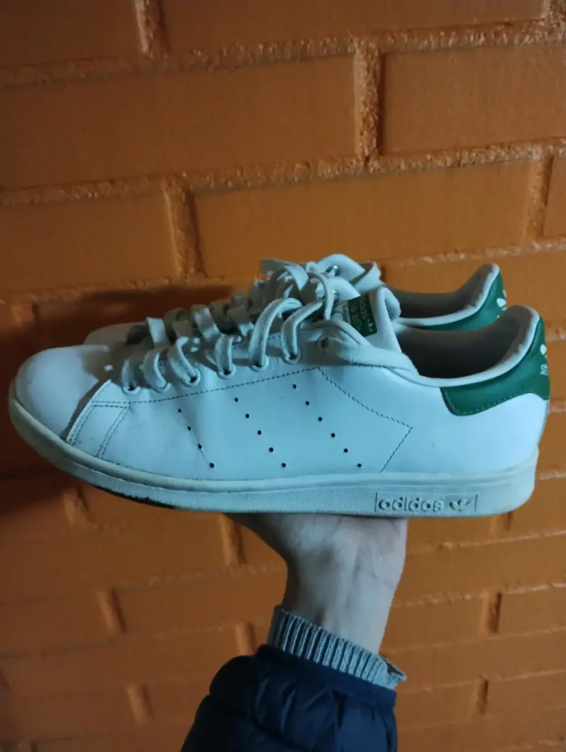 Zapatillas Adidas Stan Smith Blancas Usadas - 3