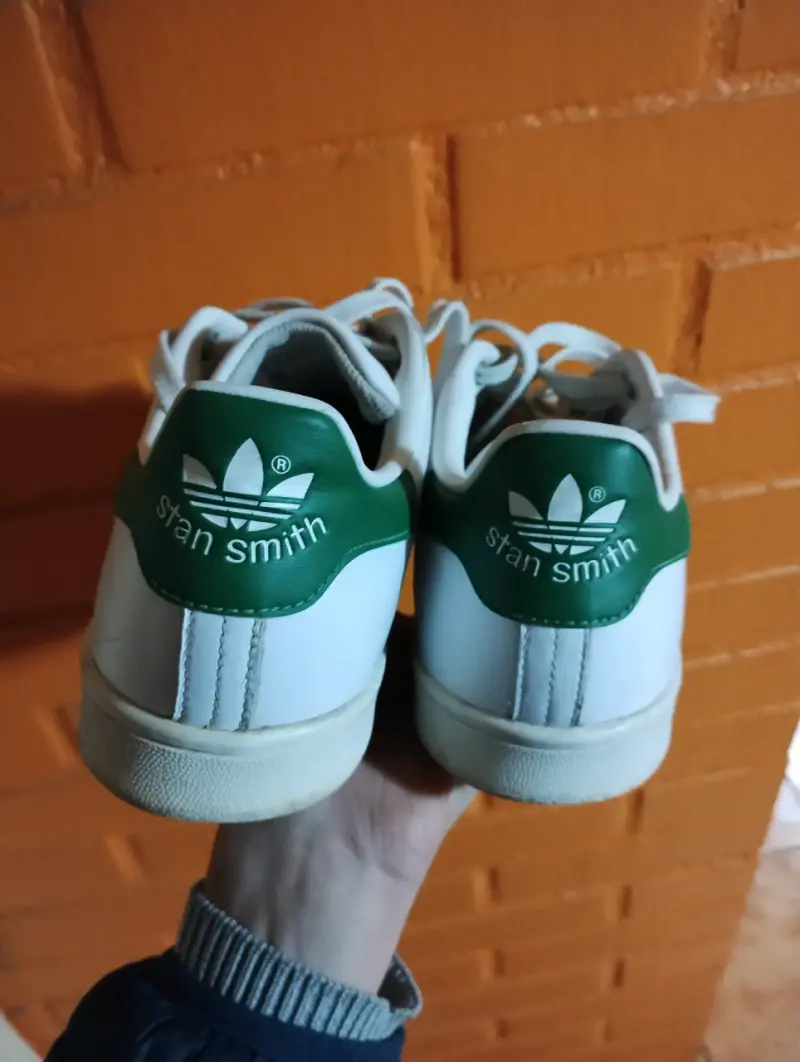 Zapatillas Adidas Stan Smith Blancas Usadas - 4