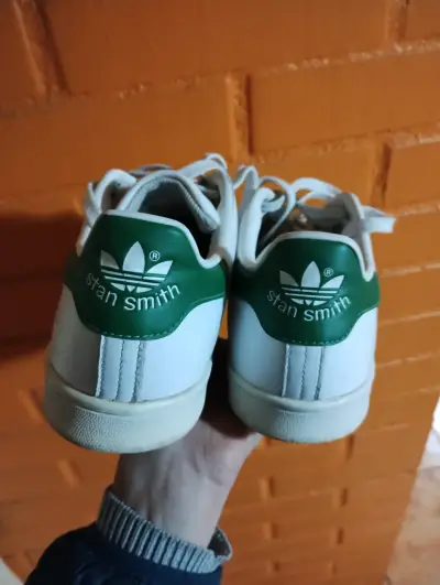 Zapatillas Adidas Stan Smith Blancas Usadas - miniatura 4