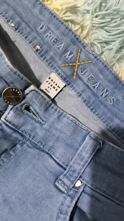 Jeans azul claro Dream Jeans para mujer - miniatura 2