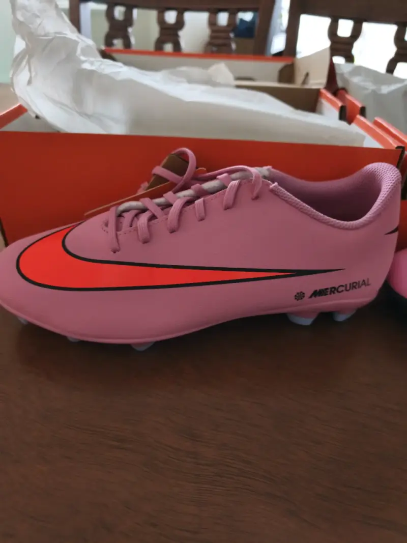Zapatillas de Fútbol Nike Mercurial Rosadas - 2