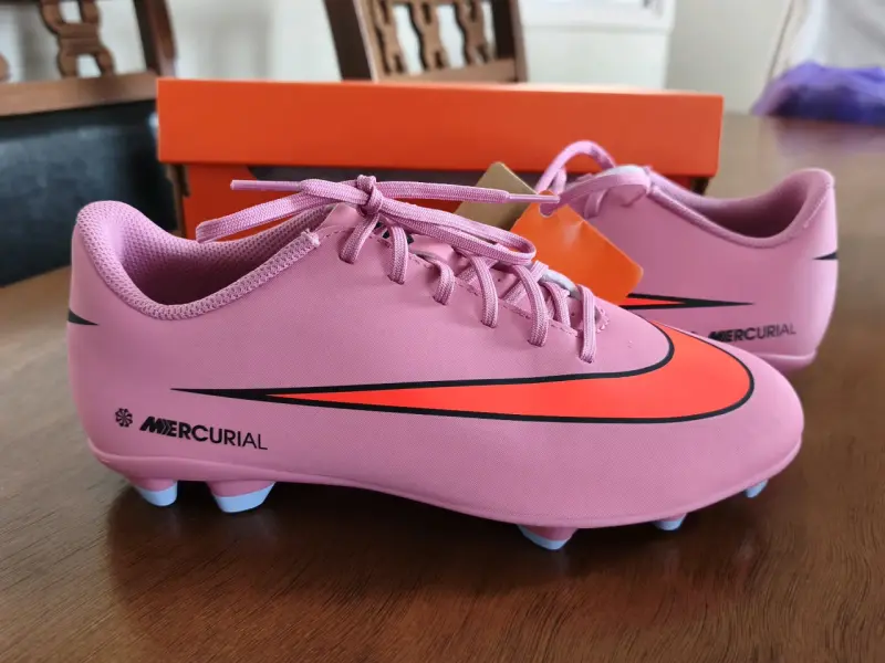 Zapatillas de Fútbol Nike Mercurial Rosadas - 3