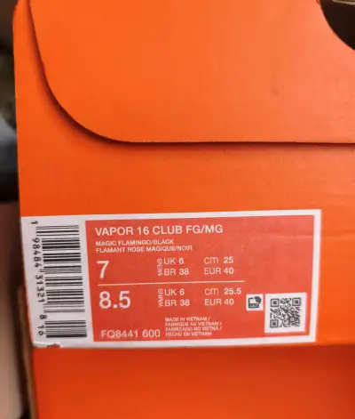 Zapatillas de Fútbol Nike Mercurial Rosadas - miniatura 4