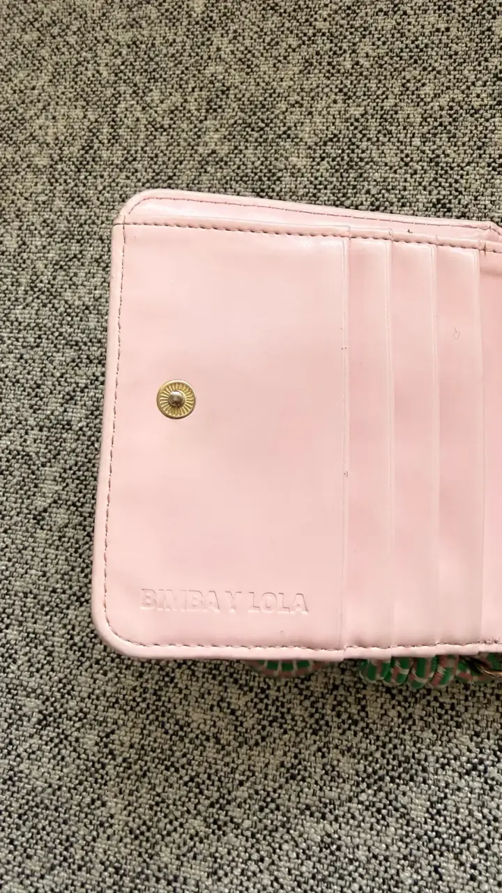 Billetera Bimba y Lola azul y rosa con cierre - 3
