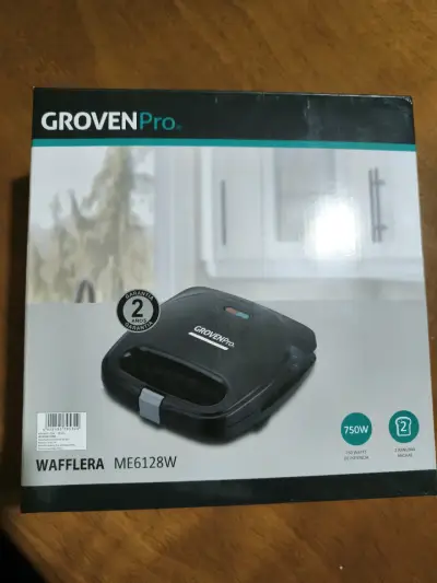 Wafflera GrovenPro ME6128W 750W - miniatura 1