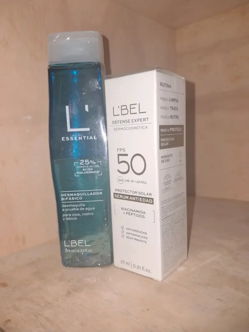 Set de Desmaquillador y Protector Solar L'Bel