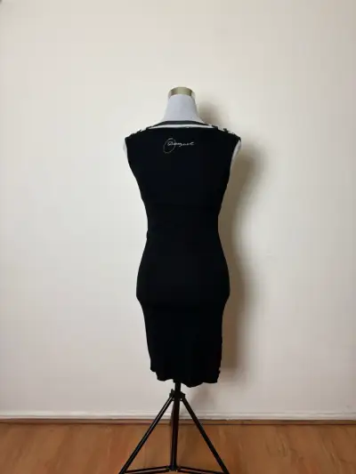 Vestido Desigual original XS rayas y flores - miniatura 3
