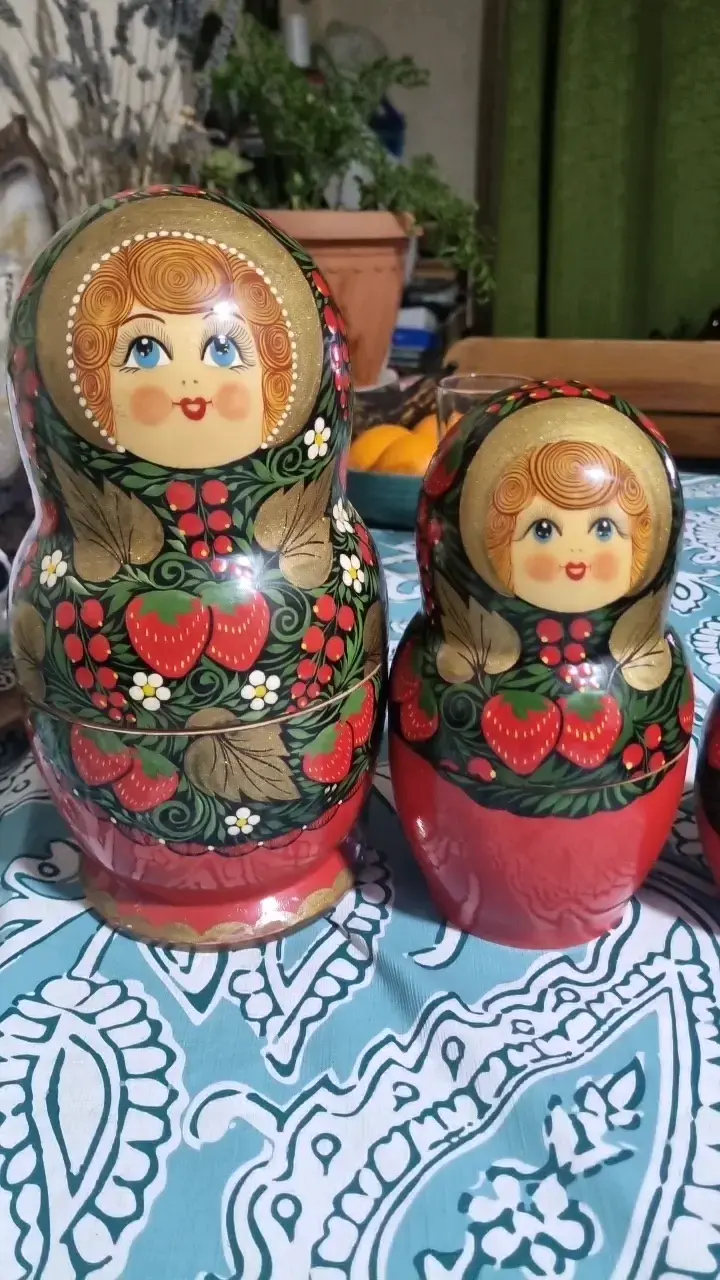 Muñecas Rusas Matrioskas Pintadas a Mano - 5