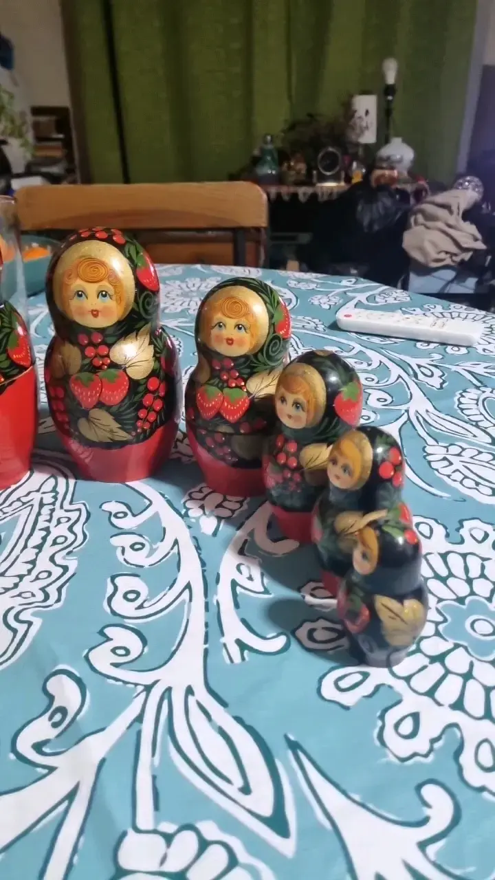 Muñecas Rusas Matrioskas Pintadas a Mano - 6