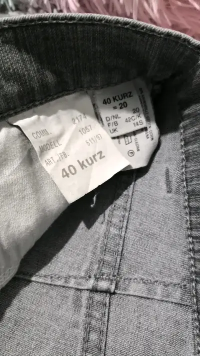 Pantalones grises Zerres talla 40 - miniatura 2
