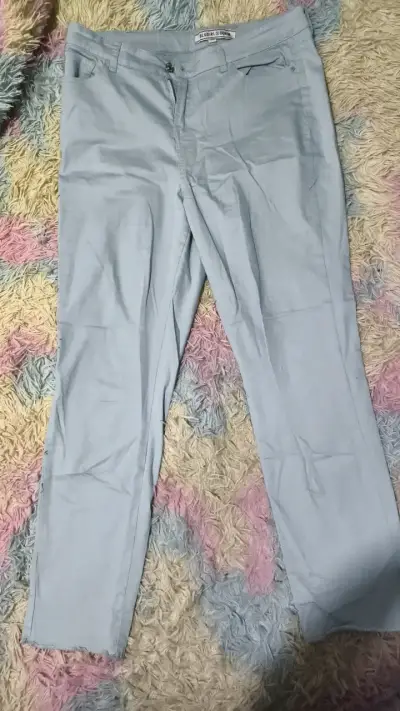 Pantalones Blugirl Denim celestes talla 48 - miniatura 1