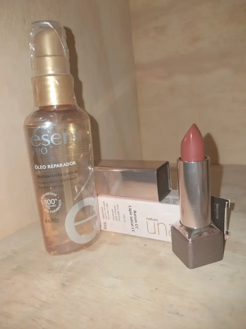 Set de Labial Natura y Óleo Esika