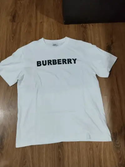 Polera Blanca Burberry para Hombre - miniatura 5