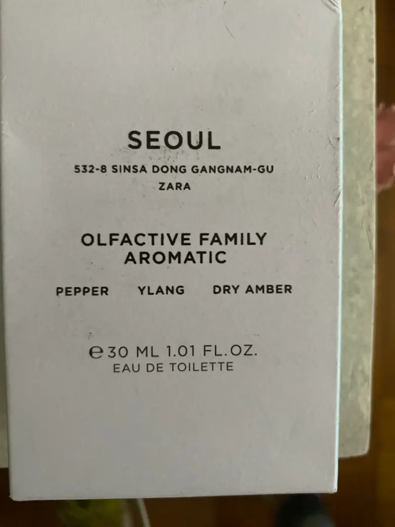 Perfume Zara Seoul Eau de Toilette 30 ml - 2