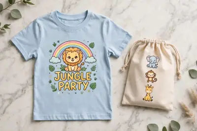 Poleras de aniversario con diseño personalizado - miniatura 6