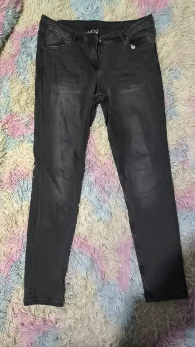 Jeans negros Up Fashion talla 42 - miniatura 1