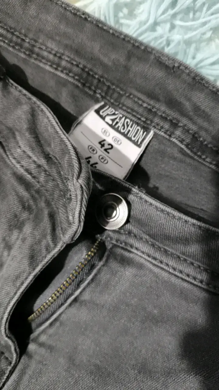Jeans negros Up Fashion talla 42 - 2