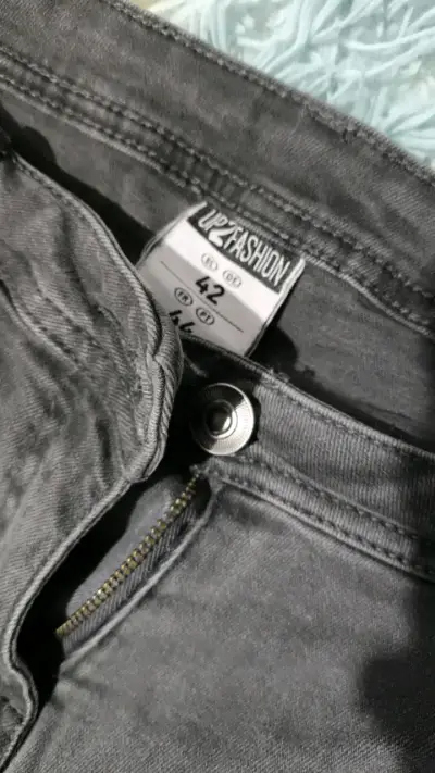 Jeans negros Up Fashion talla 42 - miniatura 2