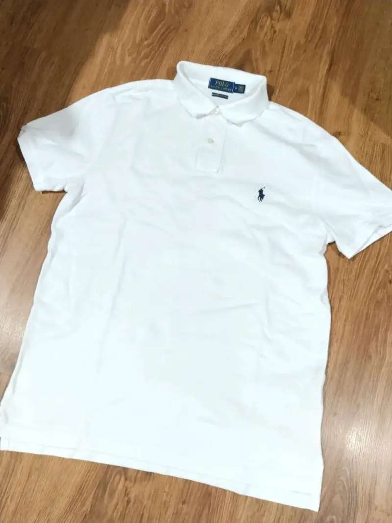 Polera Blanca polo Ralph Lauren M 👈 - 2
