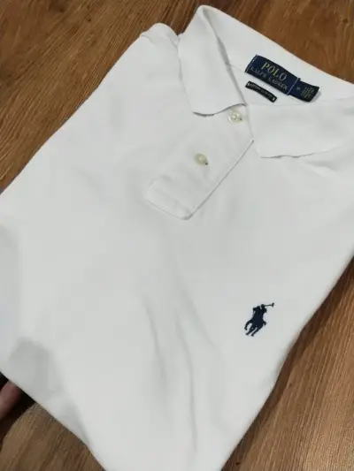 Polera Blanca polo Ralph Lauren M 👈 - miniatura 4