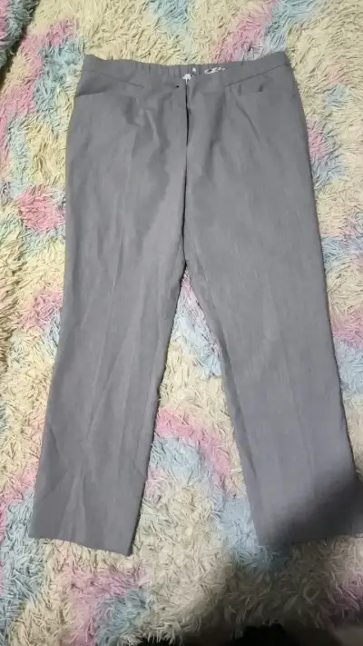 Pantalones grises de vestir Come On - miniatura 1