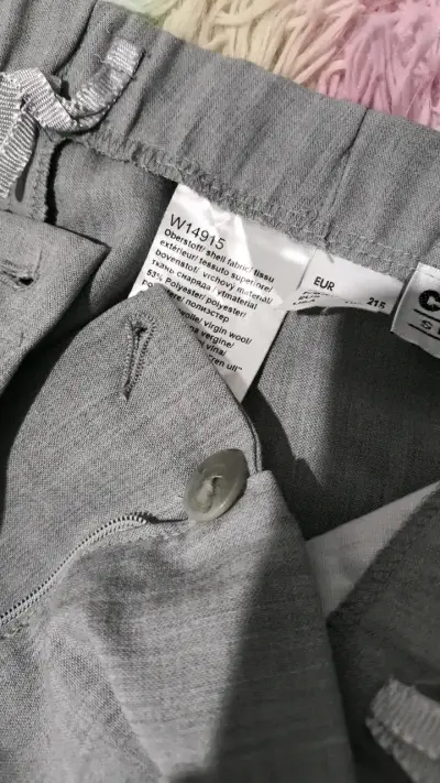 Pantalones grises de vestir Come On - miniatura 3