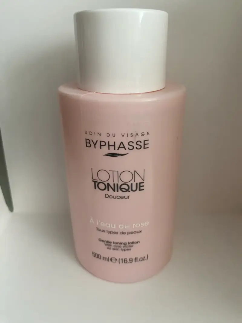 Loción Tónica Byphasse con Agua de Rosas 500ml