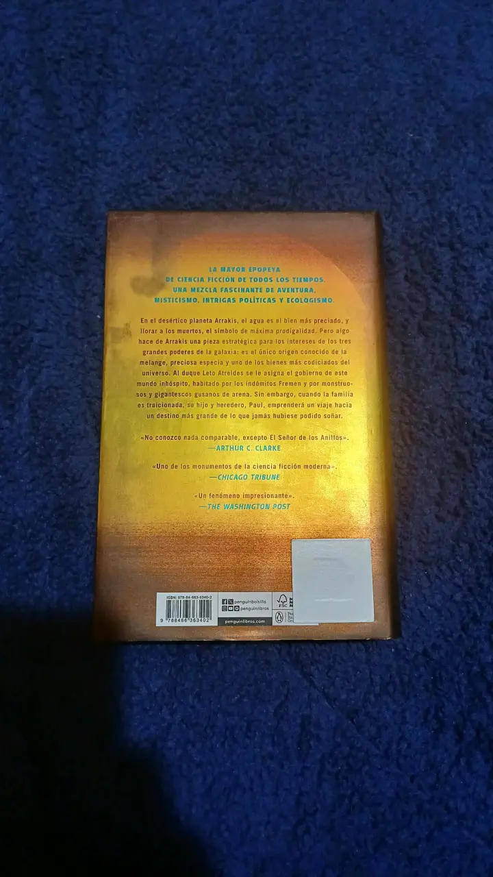 Libro Dune - Edición de Lujo - 2