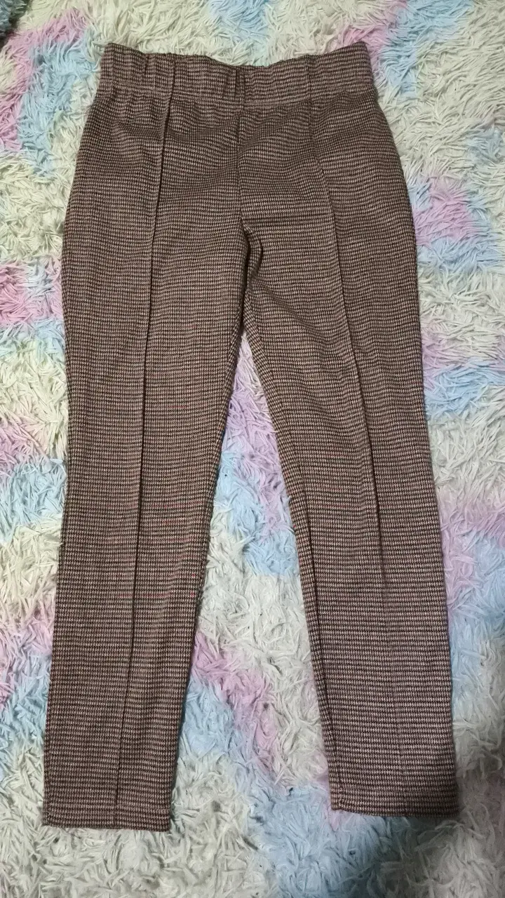 Pantalones a cuadros para mujer