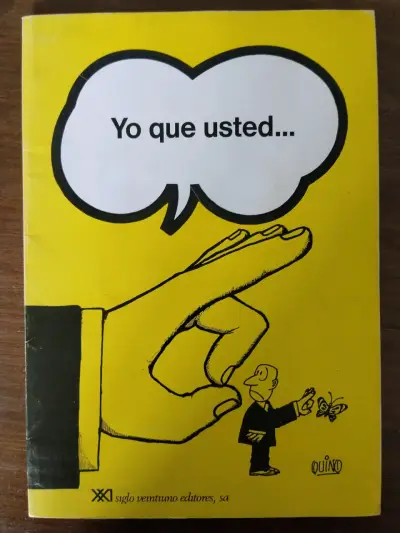 Libro de humor gráfico 'Yo que usted' de Quino - miniatura 1