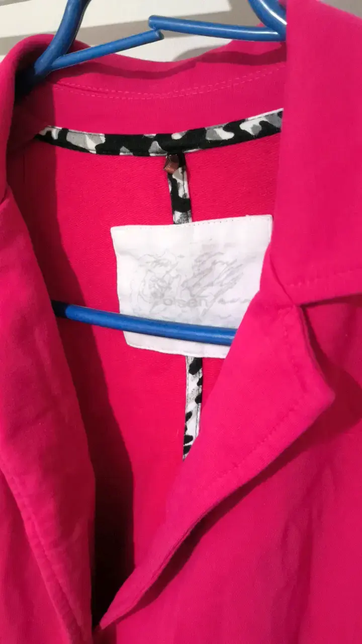 Blazer rojo para mujer elegante - 2