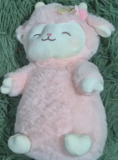 Peluche de Oveja Rosa Suave y Decorativo - miniatura 1