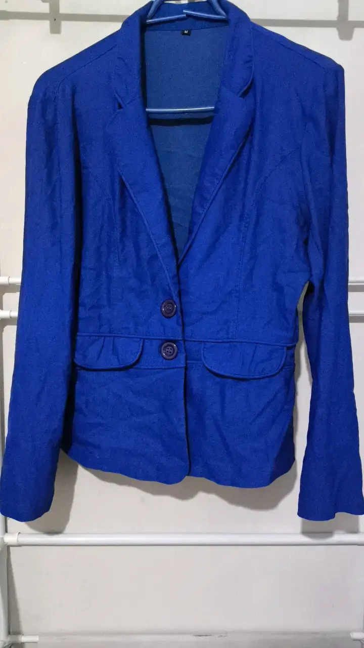 Blazer azul para mujer talla M