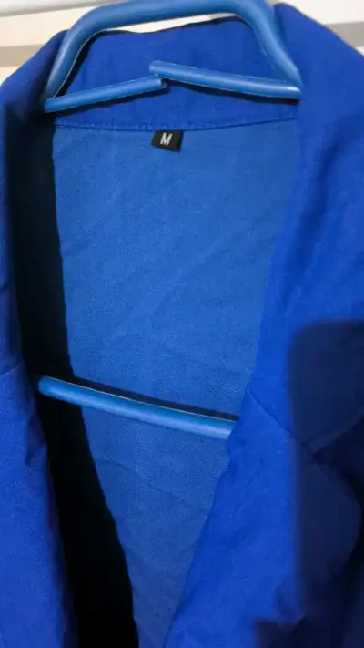 Blazer azul para mujer talla M - miniatura 2