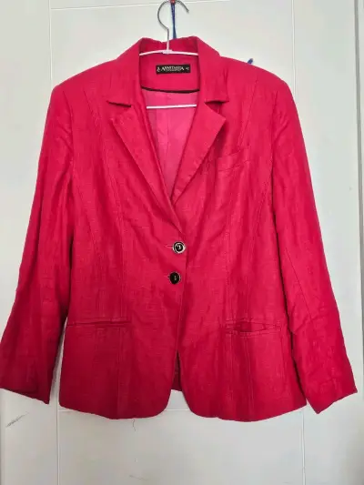 Blazer rojo para mujer Anastasia - miniatura 1