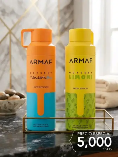 Set de Body Sprays Armaf Odyssey Edición Limitada - miniatura 1