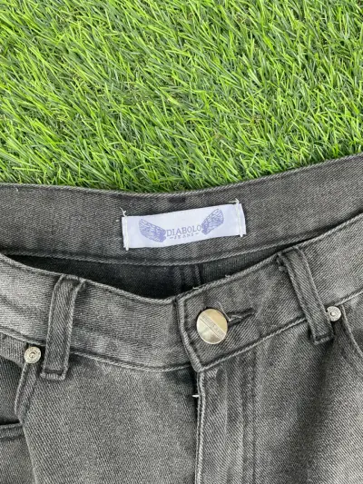 Pantalones cargo negros baggy  Diabolo - miniatura 3