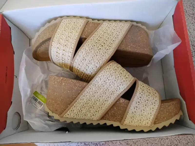 Sandalias plataforma beige Bruno Rossi - 4