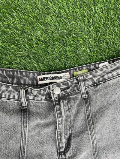 Jeans baggy gris Americanino  44 talla - miniatura 2