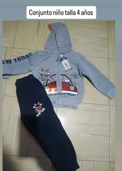 Conjunto de ropa infantil con diseño de tigres - miniatura 3
