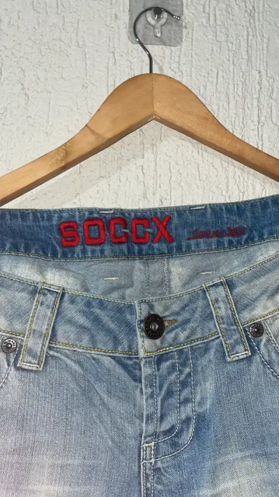 Jeans azules desgastados SOCCX talla 42 - miniatura 2
