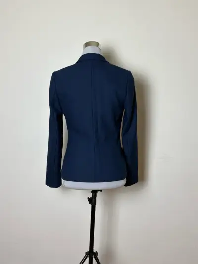 Blazer iO azul marino entallado talla 36 - miniatura 3