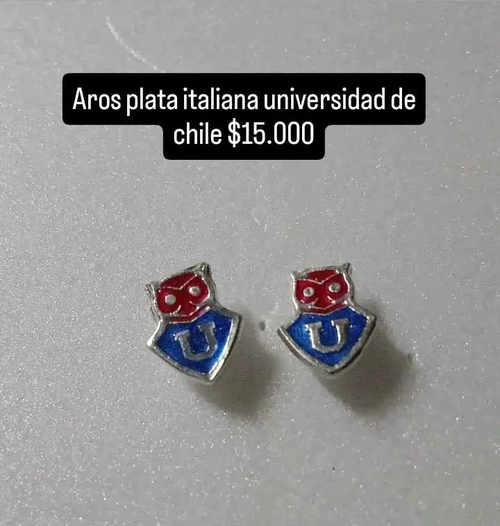 Aros de plata italiana con diseño de personaje - 4