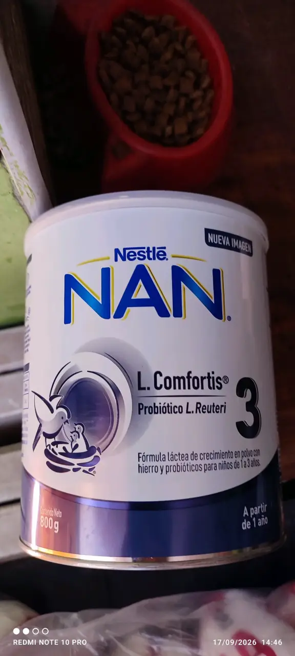 Fórmula Láctea Nestlé NAN L. Comfortis 800g - 2