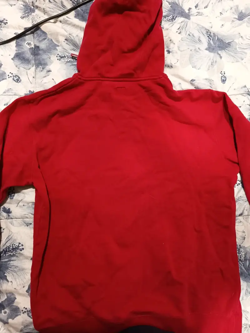 Polerón con capucha rojo DC Shoes talla M - 2